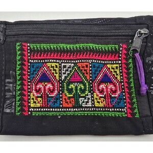 Fanny Pack Waist Bag Unisex Colors Textile Black